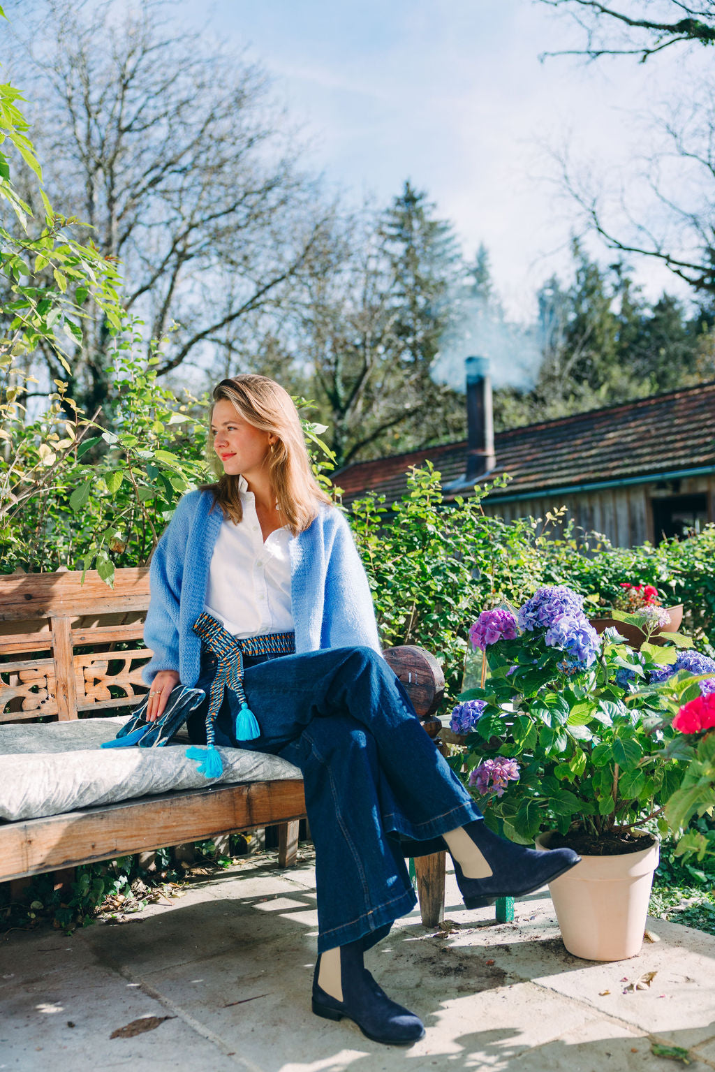Chelsea boots Navy - Sabbia
