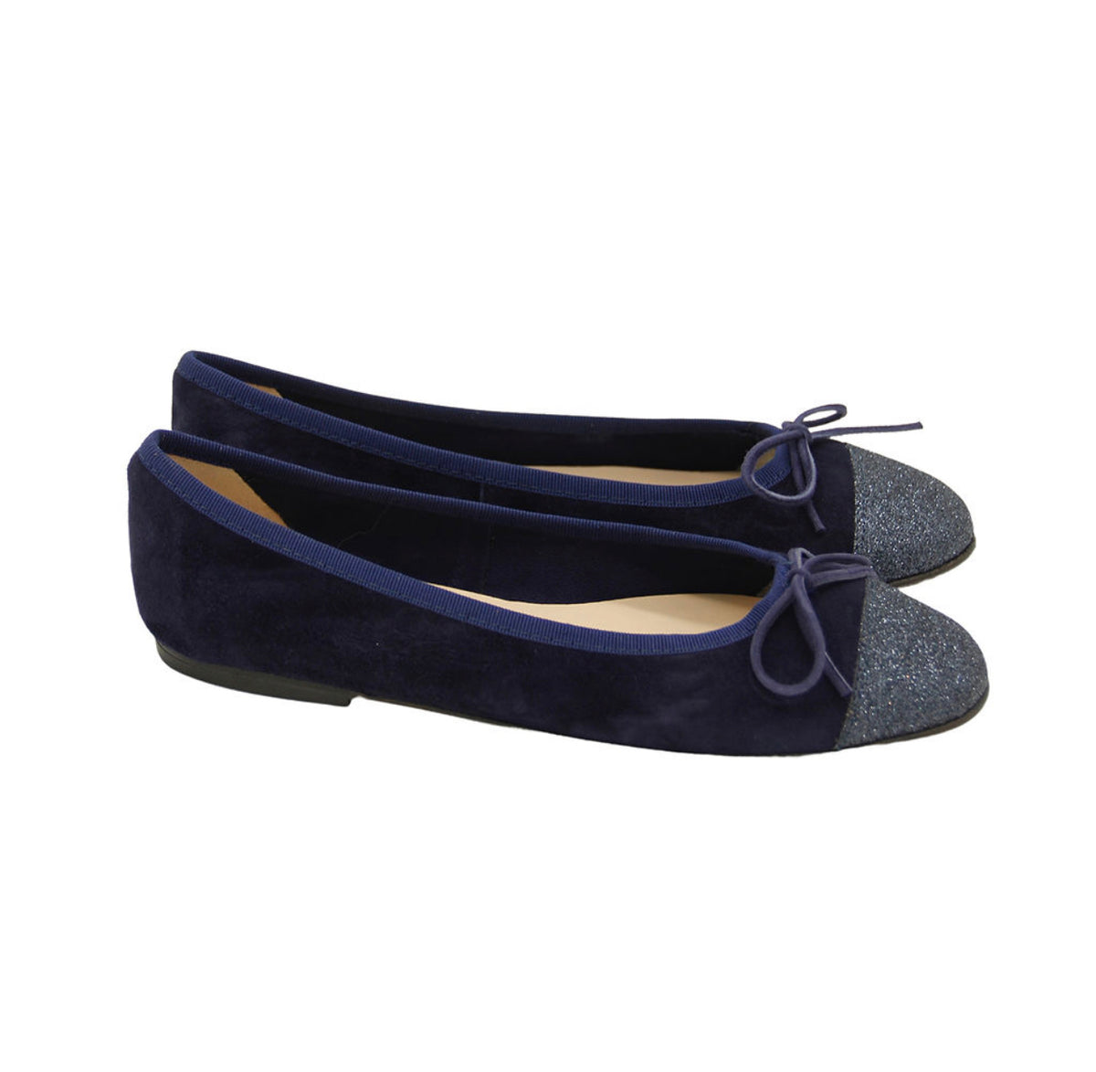 Navy - Glitter Navy Ballerina