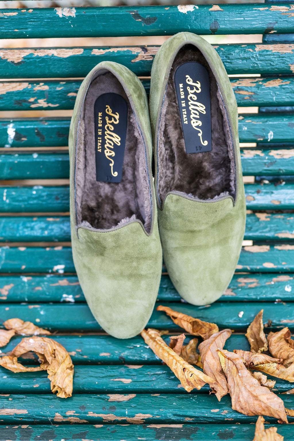 Verde Loafer gefüttert