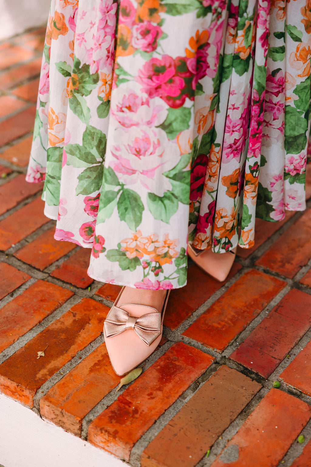 Arancio-Rame Schleifenloafer Pointy