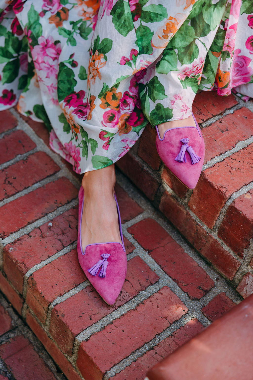 Antico-Uva Tassel Loafer Pointy (short tassel)