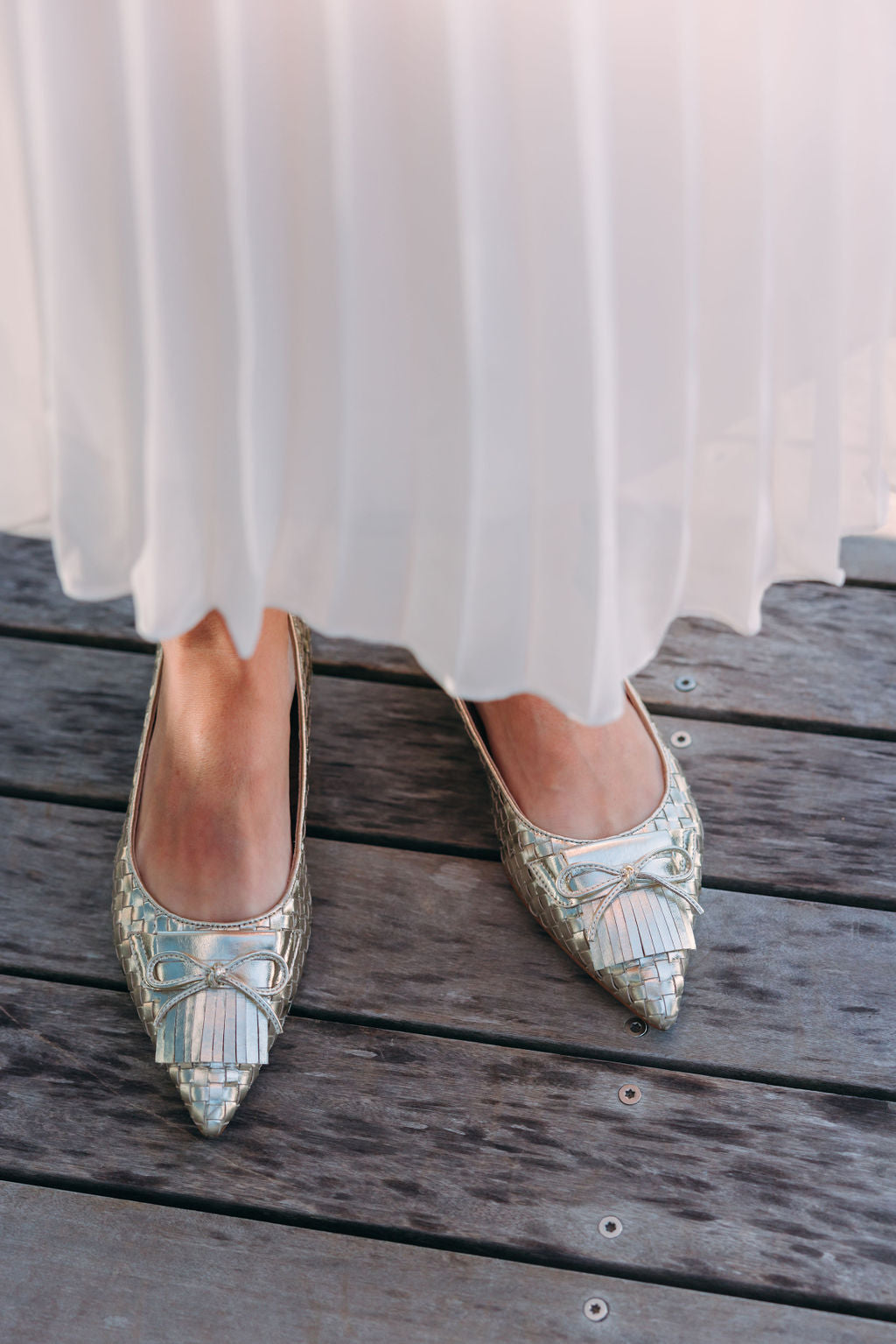 Platino Fringe Pointy