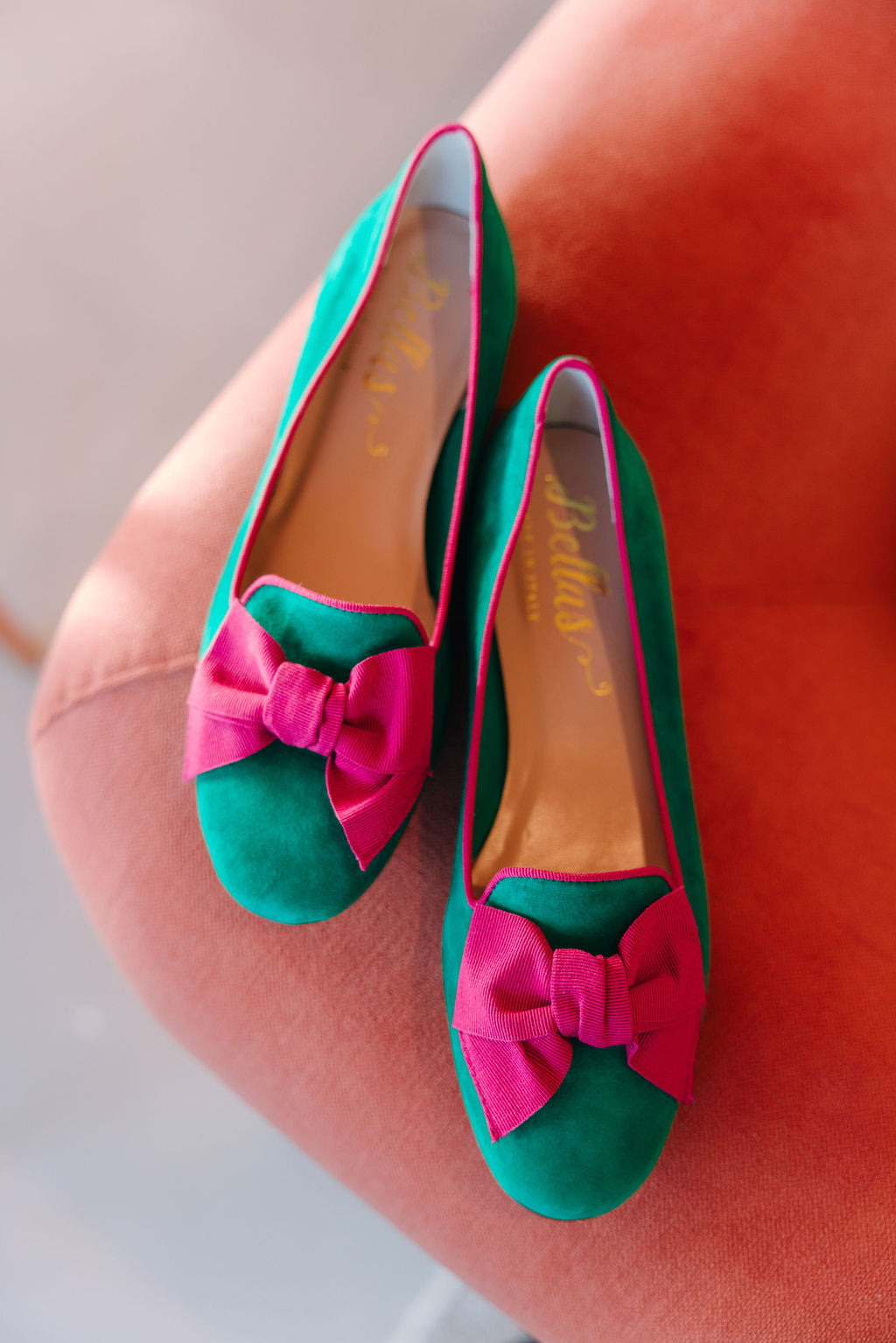 Verde Estivo-Barolo bow loafer