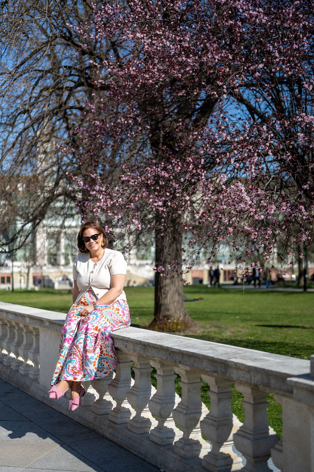 Pink Woven Schleifenloafer Pointy