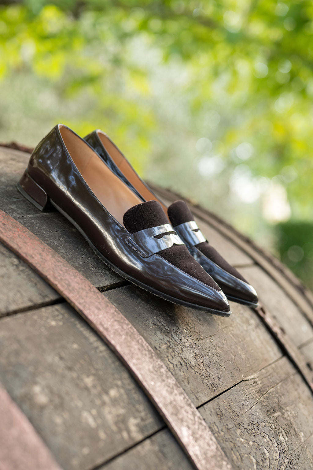 T.Moro Lack Velvet Pointy