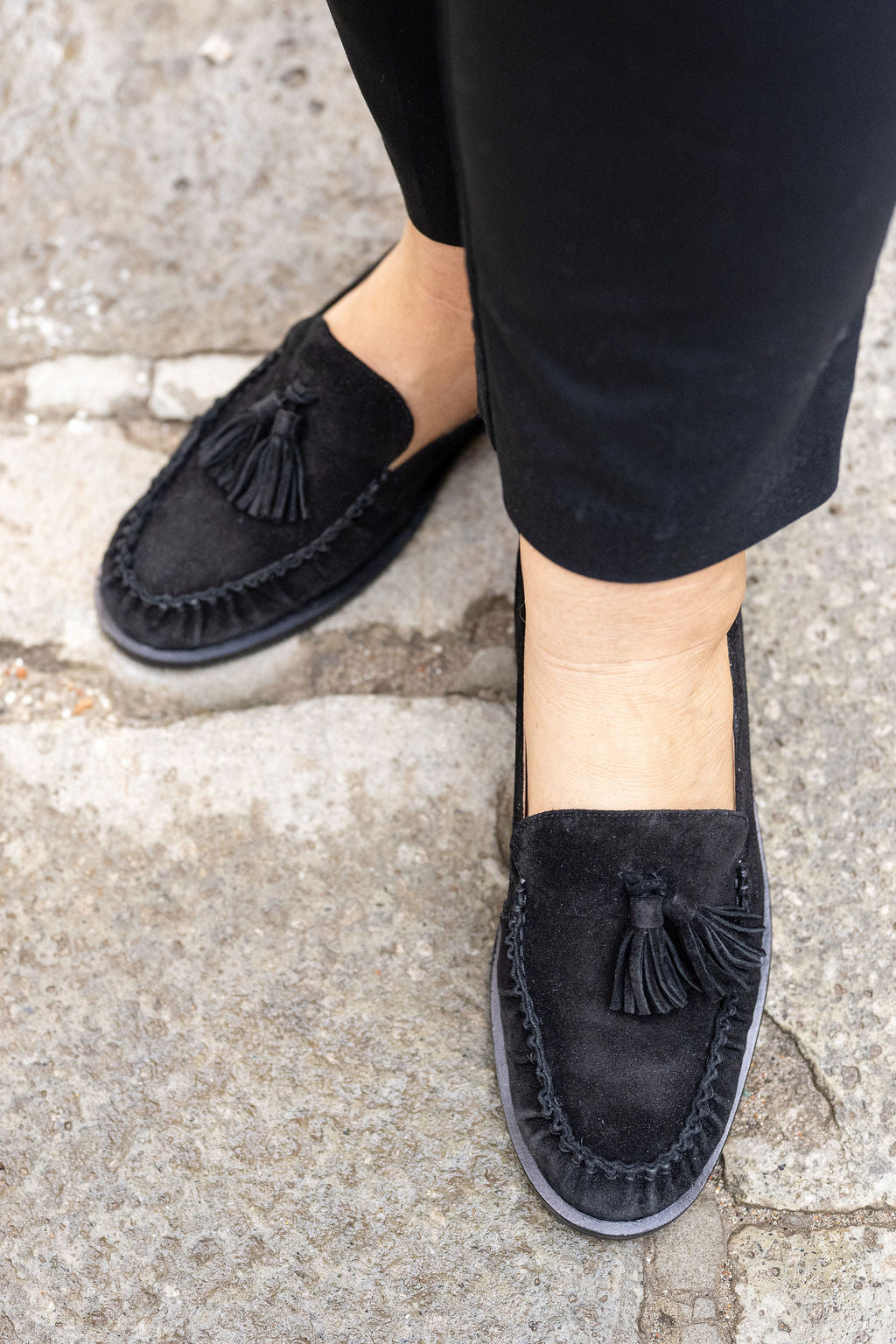 Nero Ruffle Tasselloafer