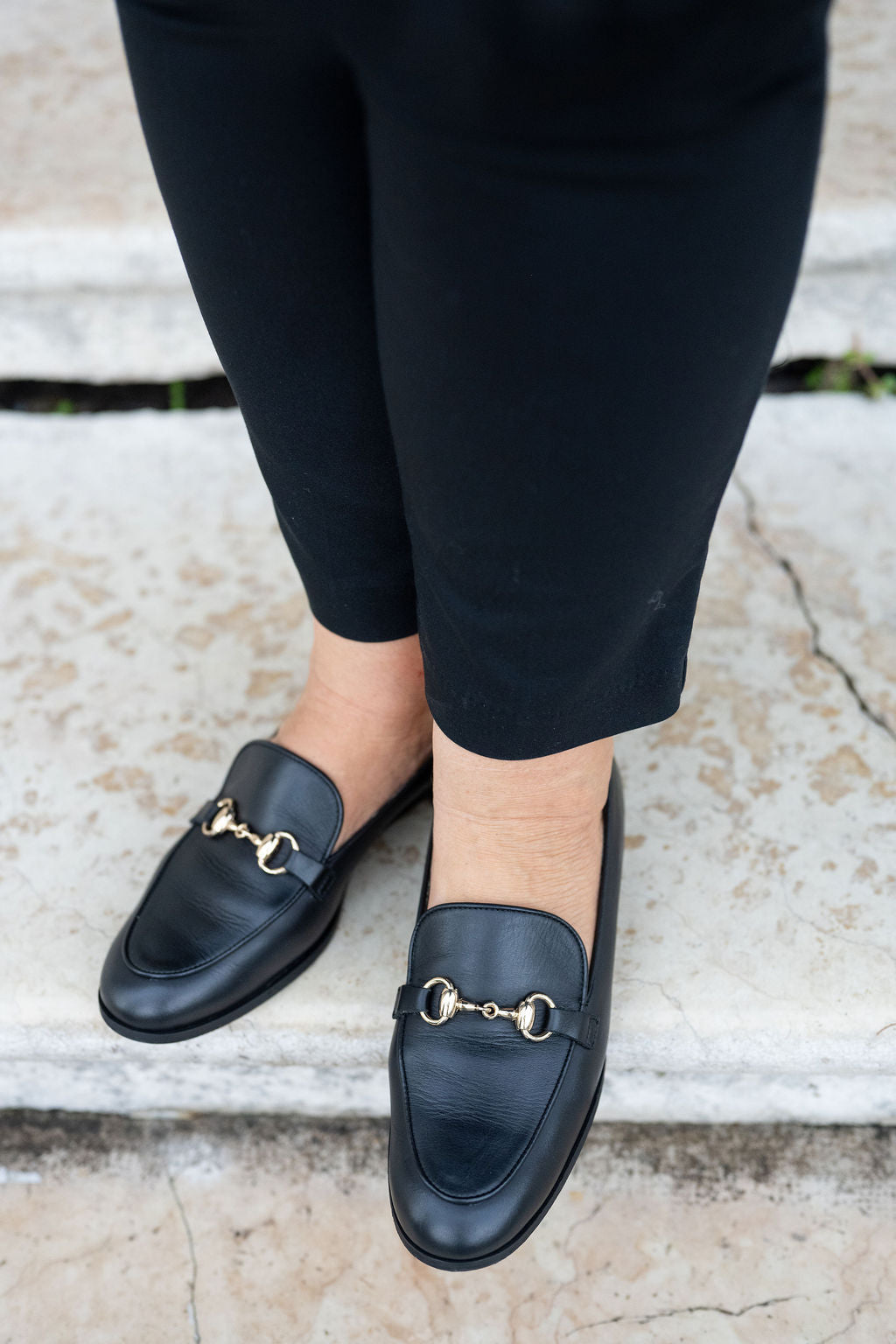 Nero Horsebit Loafer