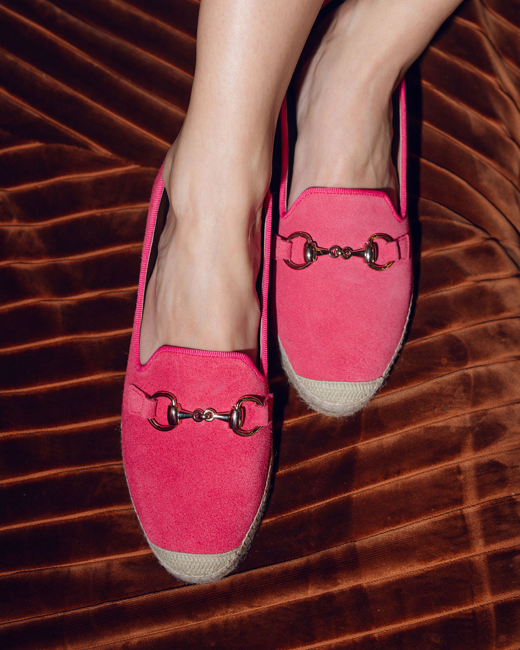 Geranium Horsebit Espadrilles Classic