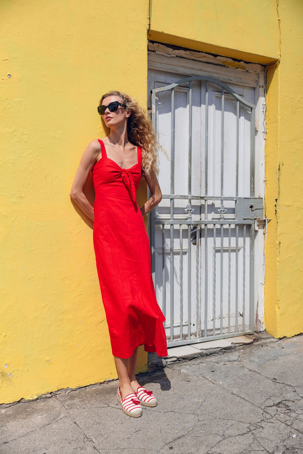 Rojo Stripes Espadrilles Classic
