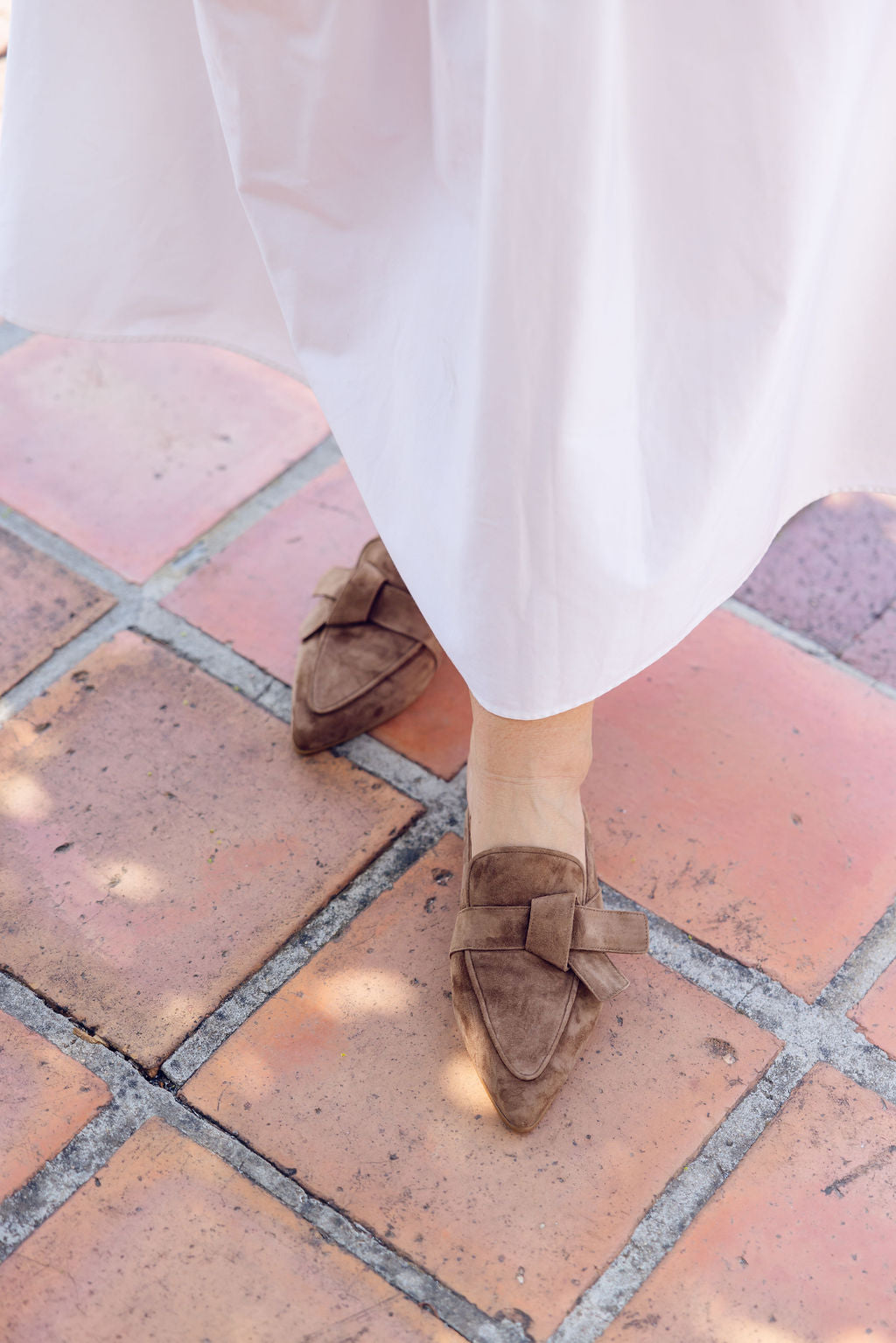 Sella Tie Pointy Mules