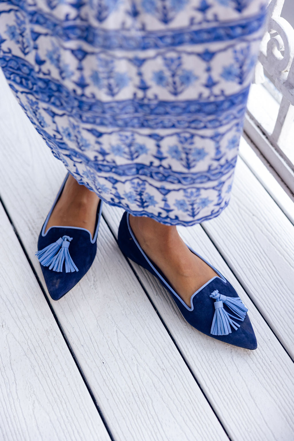 Copiativo-Onda Tasselloafer Pointy (langer Tassel)