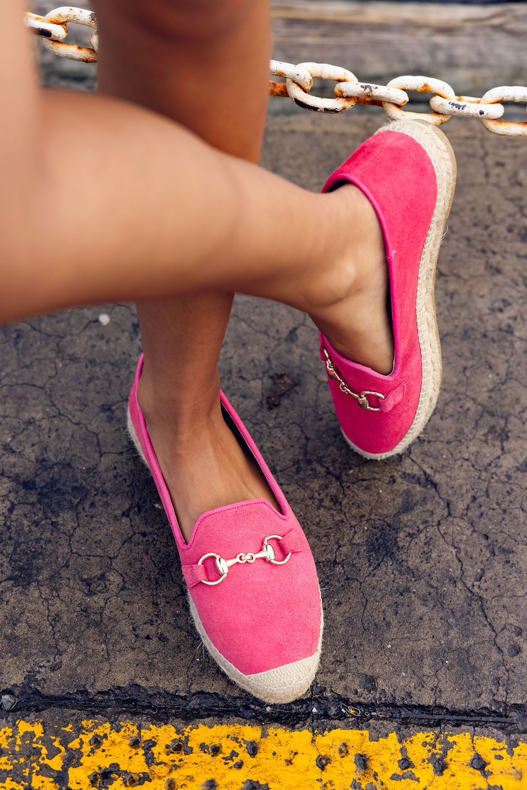 Geranium Horsebit Espadrilles Classic