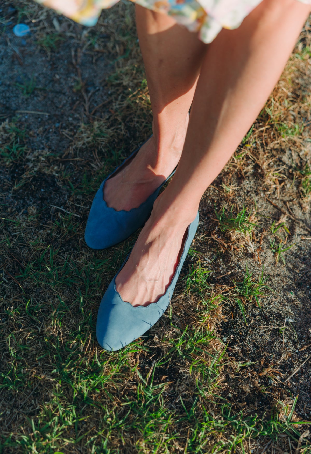 Dark Blue Ballerina
