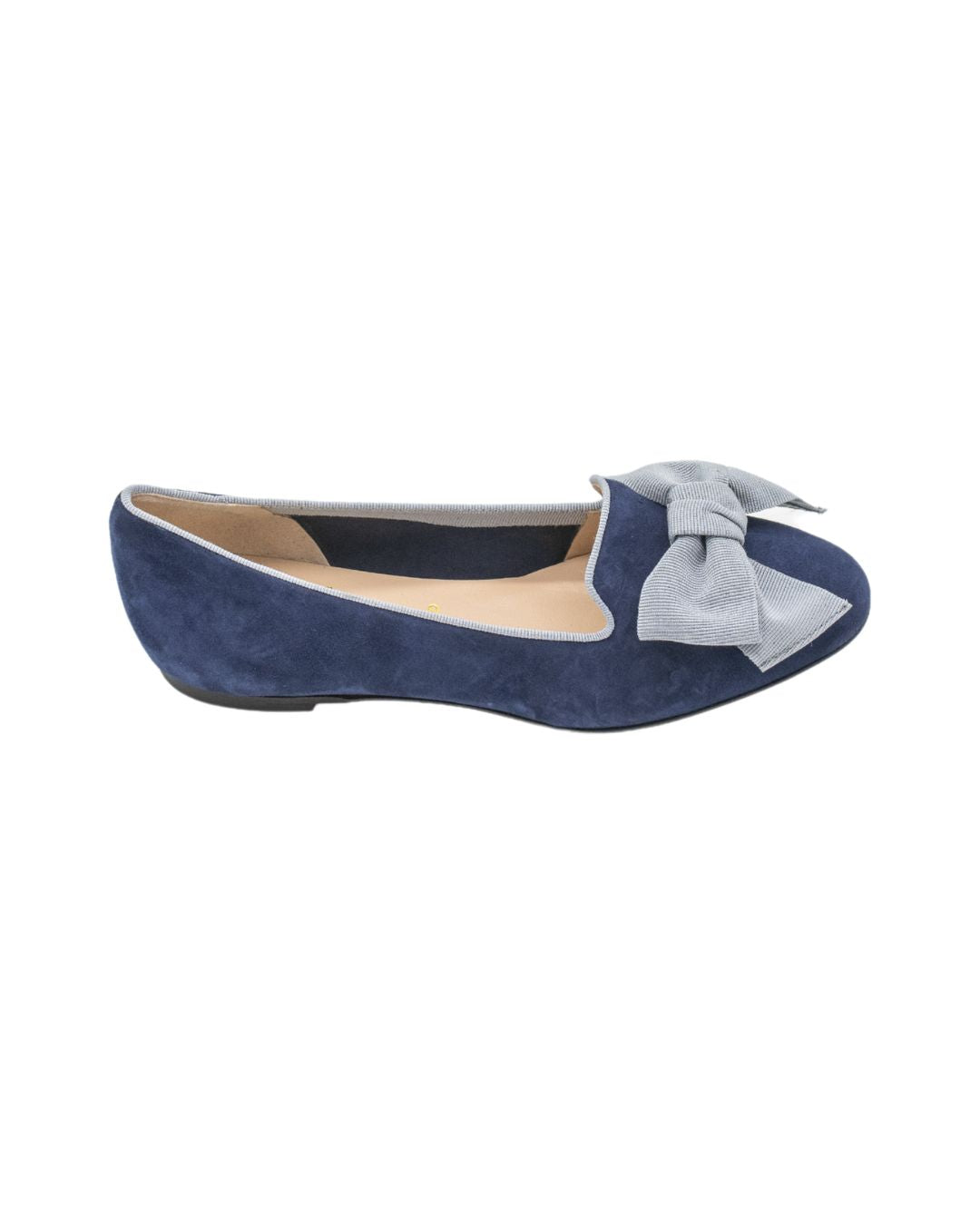 Abyss-Argento bow loafers