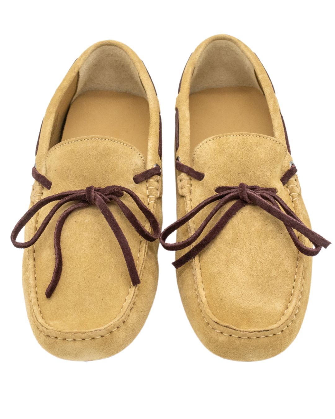 Ambra-Bordeaux Moccasins Herren