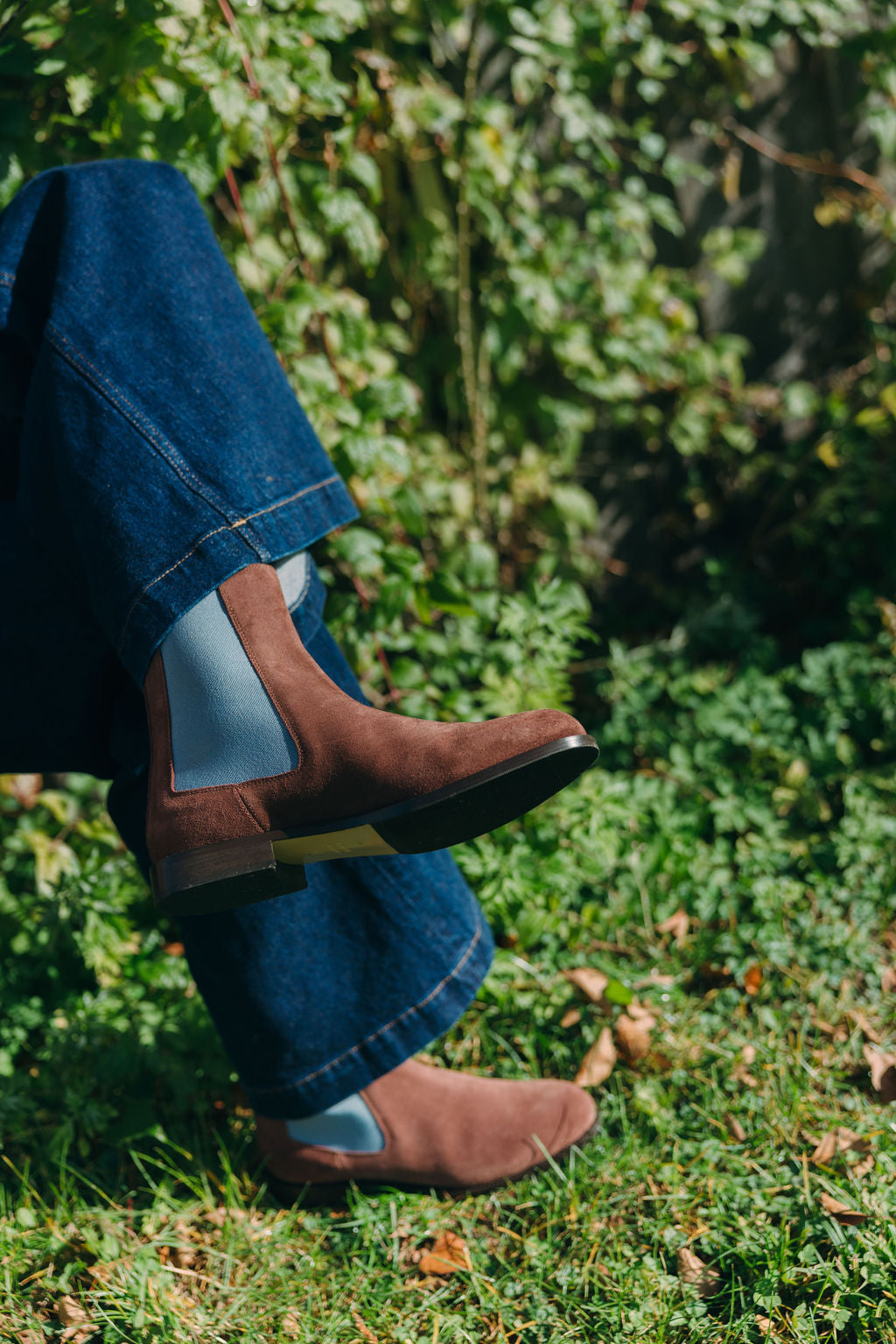 Chelsea boots Marrone - Denim