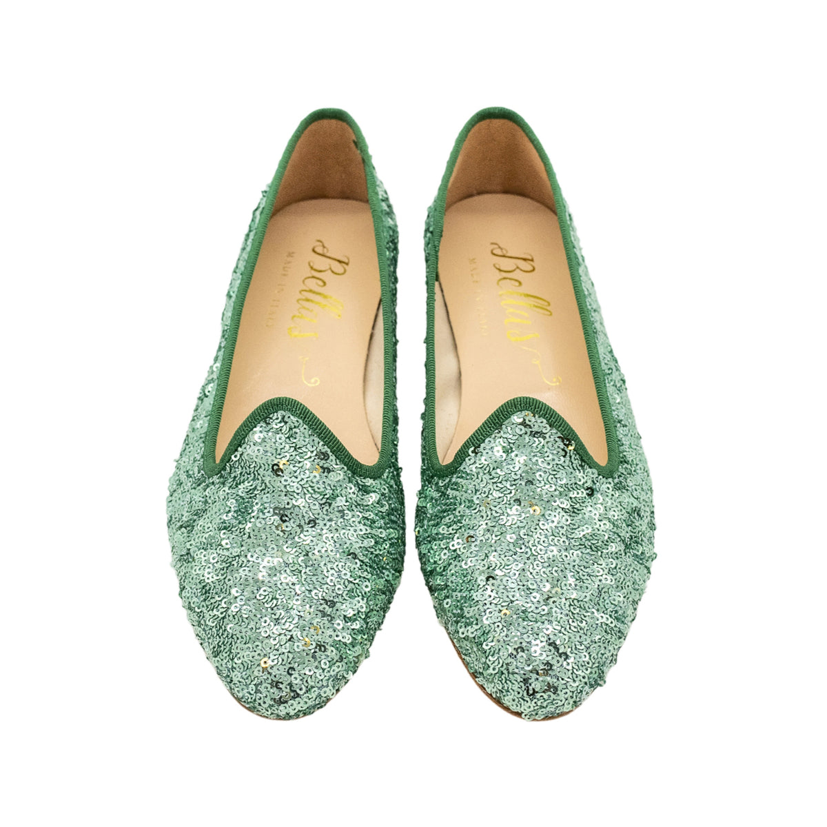 Ballerina Menta Pailletten
