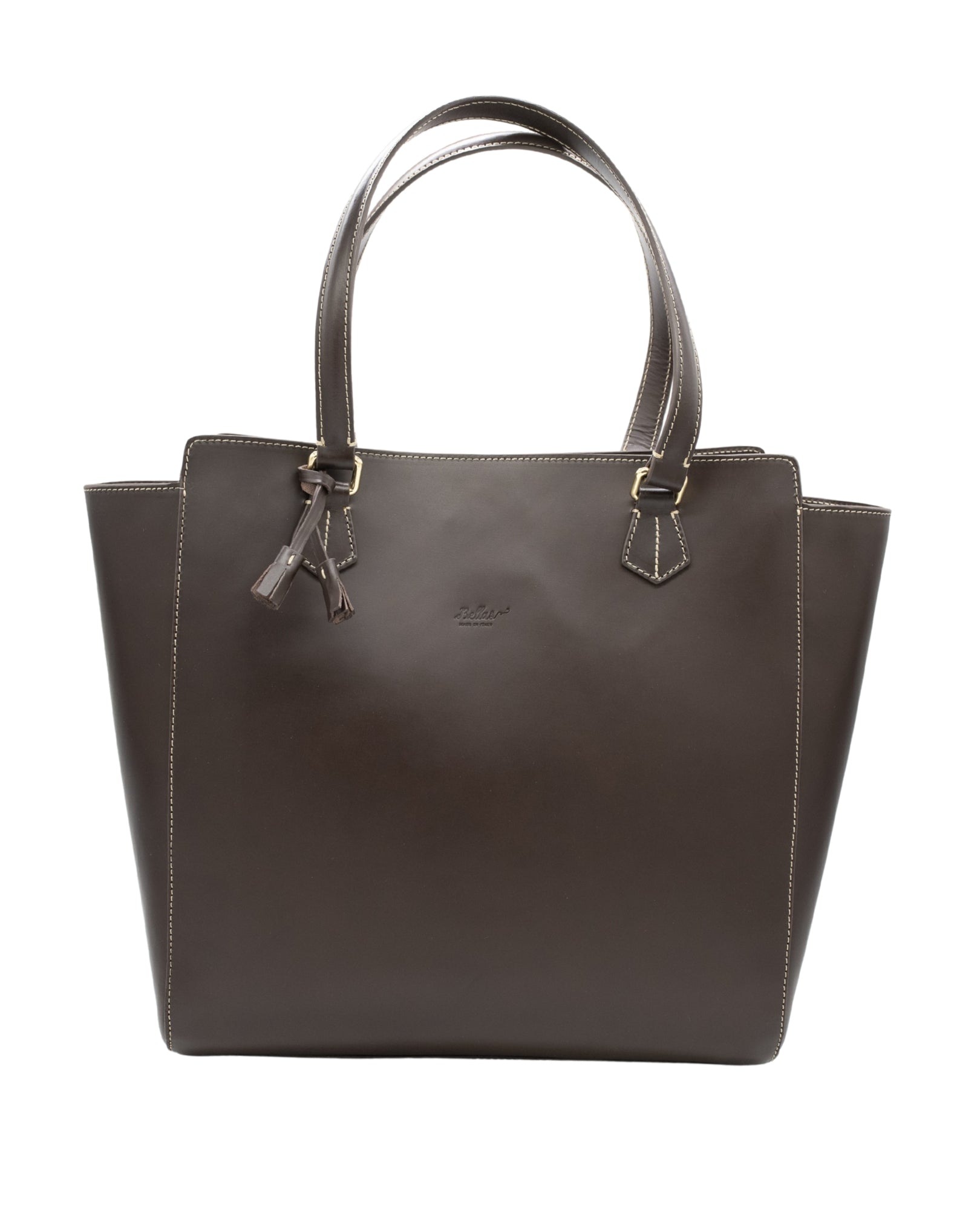 Bellas Shopper Dark Brown Large
