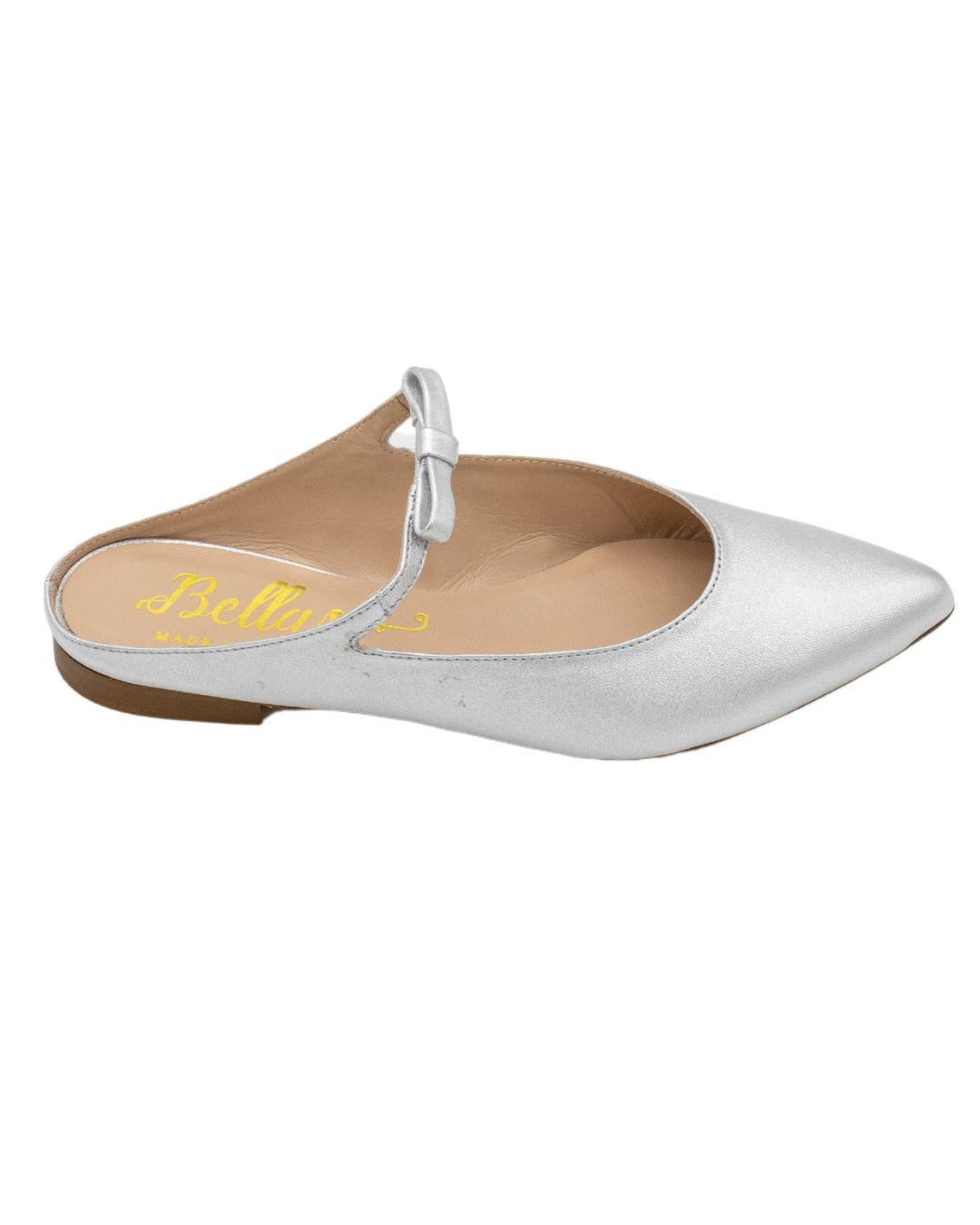 Berg Wash Argento Bow Mules