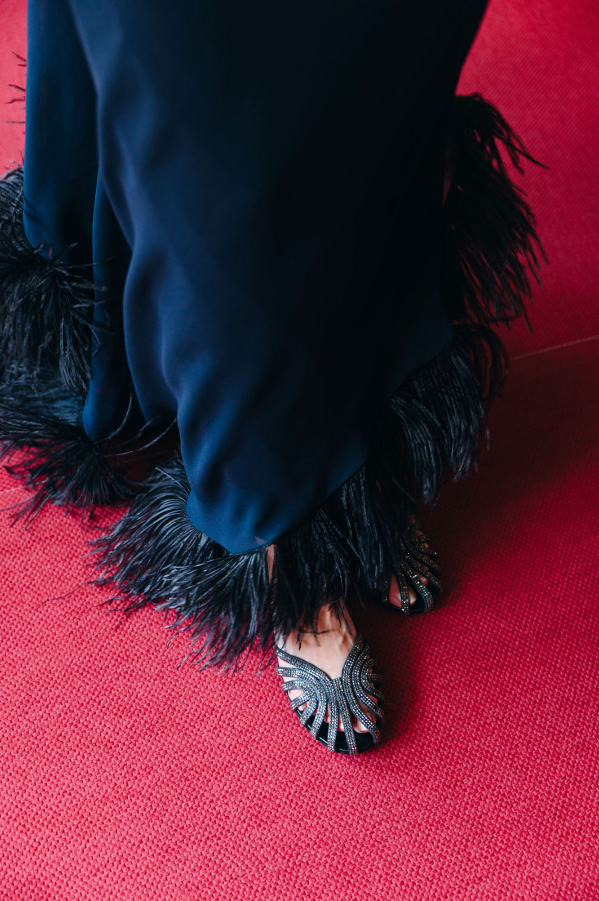 Sandals Glitter Black