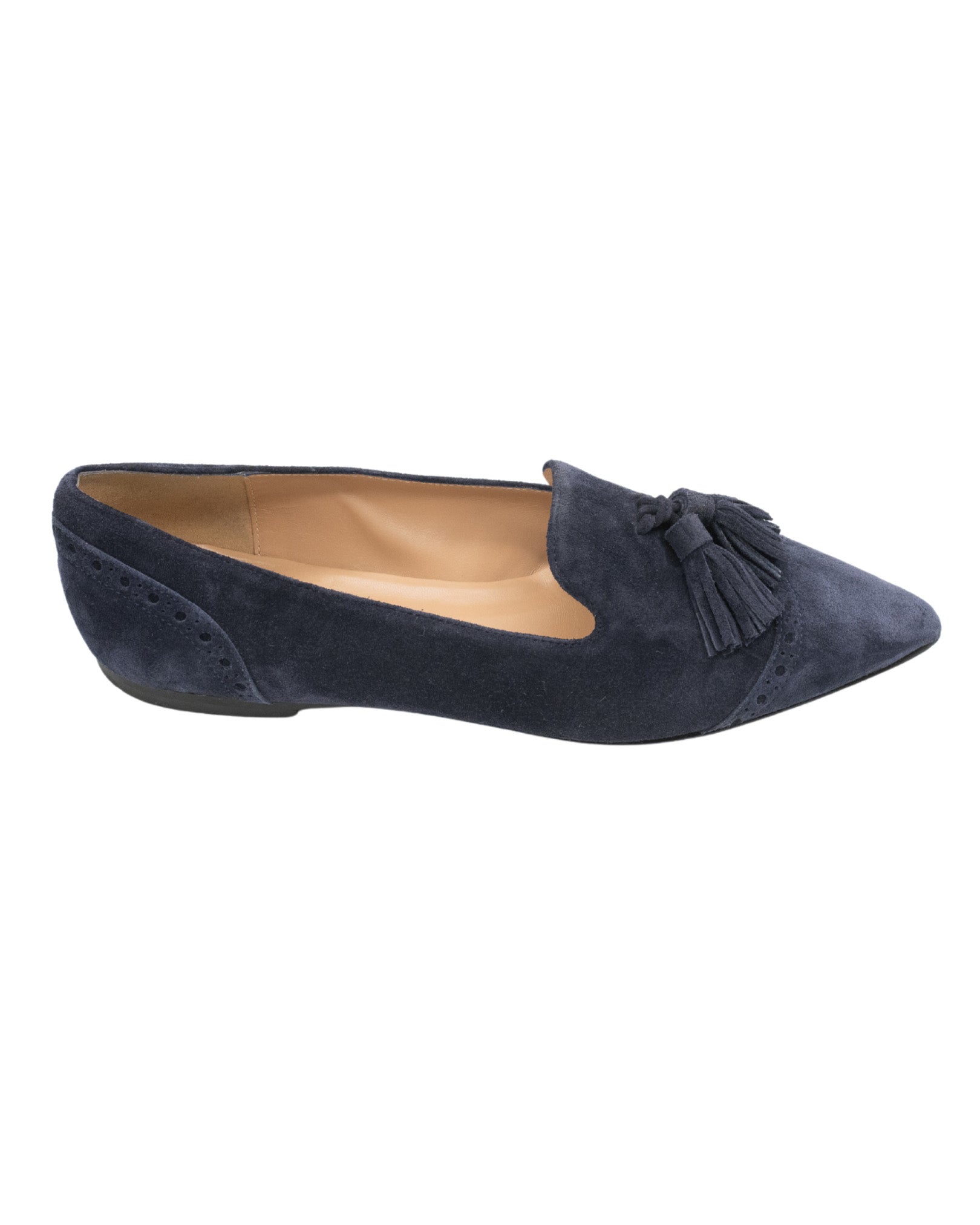 Bleu Budapester Tasselloafer Pointy