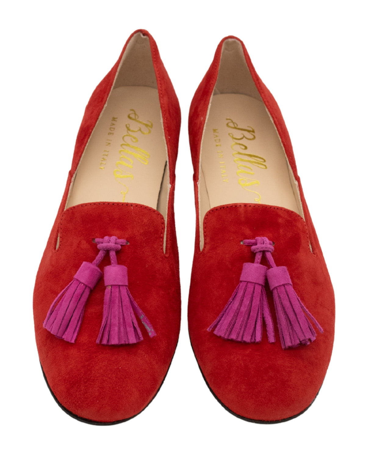 Blood-Hot Pink Summer Tasselloafer