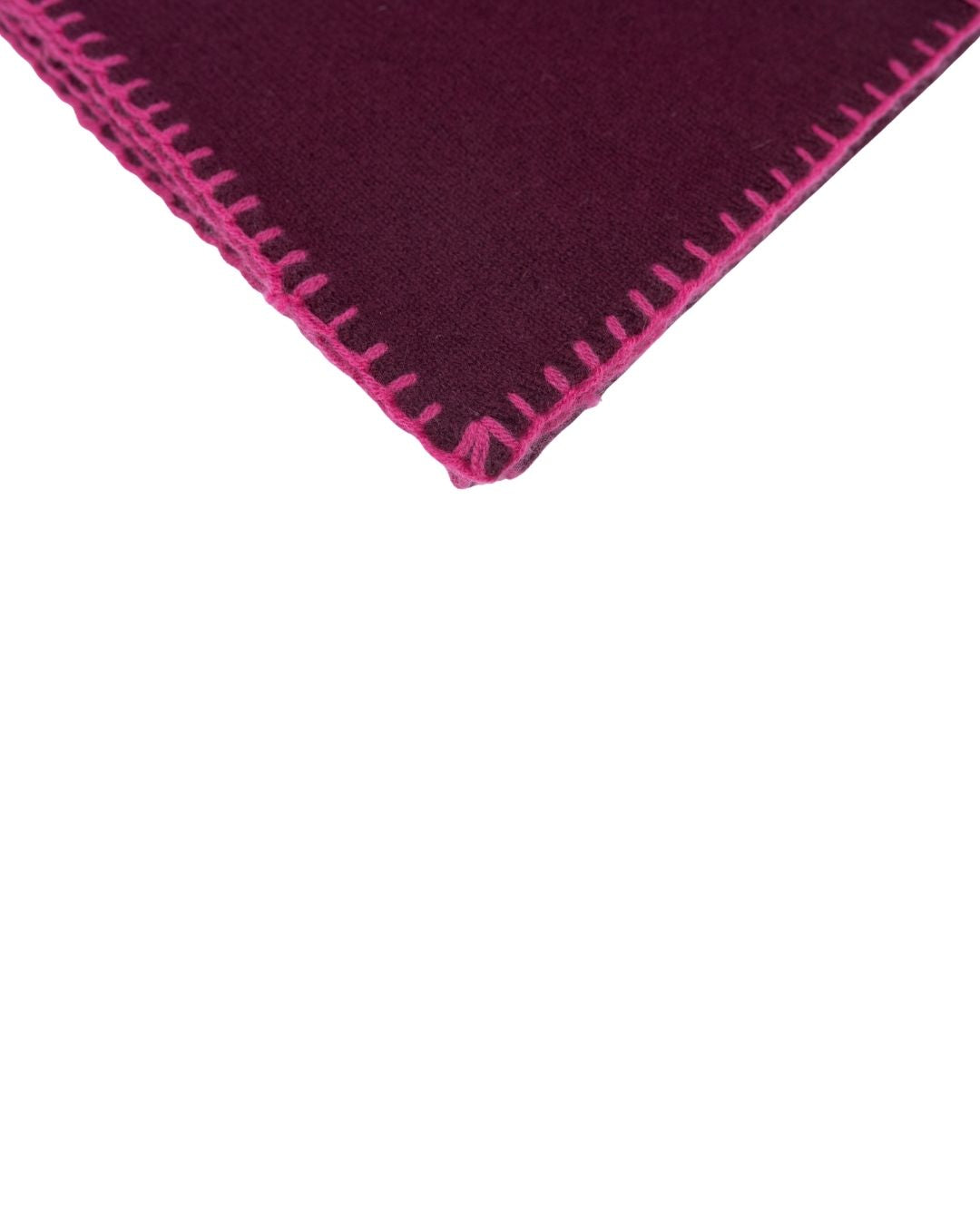 Aubergine-Jam on Toast Cashmere Schal
