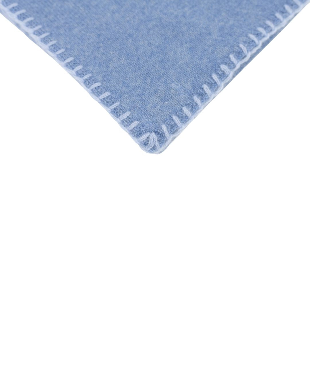 Turtle Dove-Cerulean Cashmere Schal