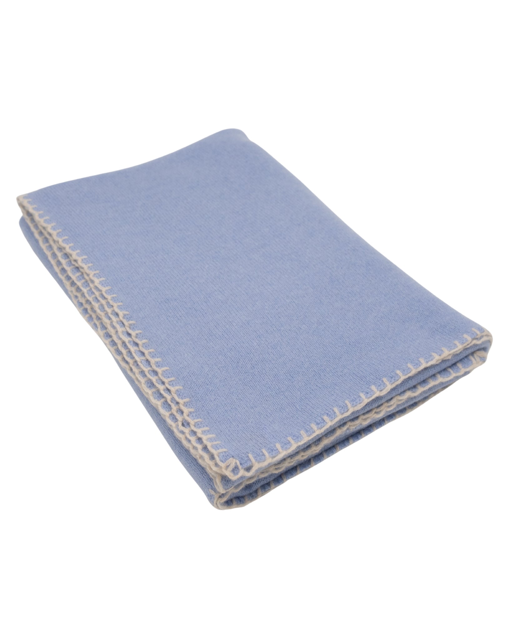 Cerulean-Sandstone Cashmere Schal
