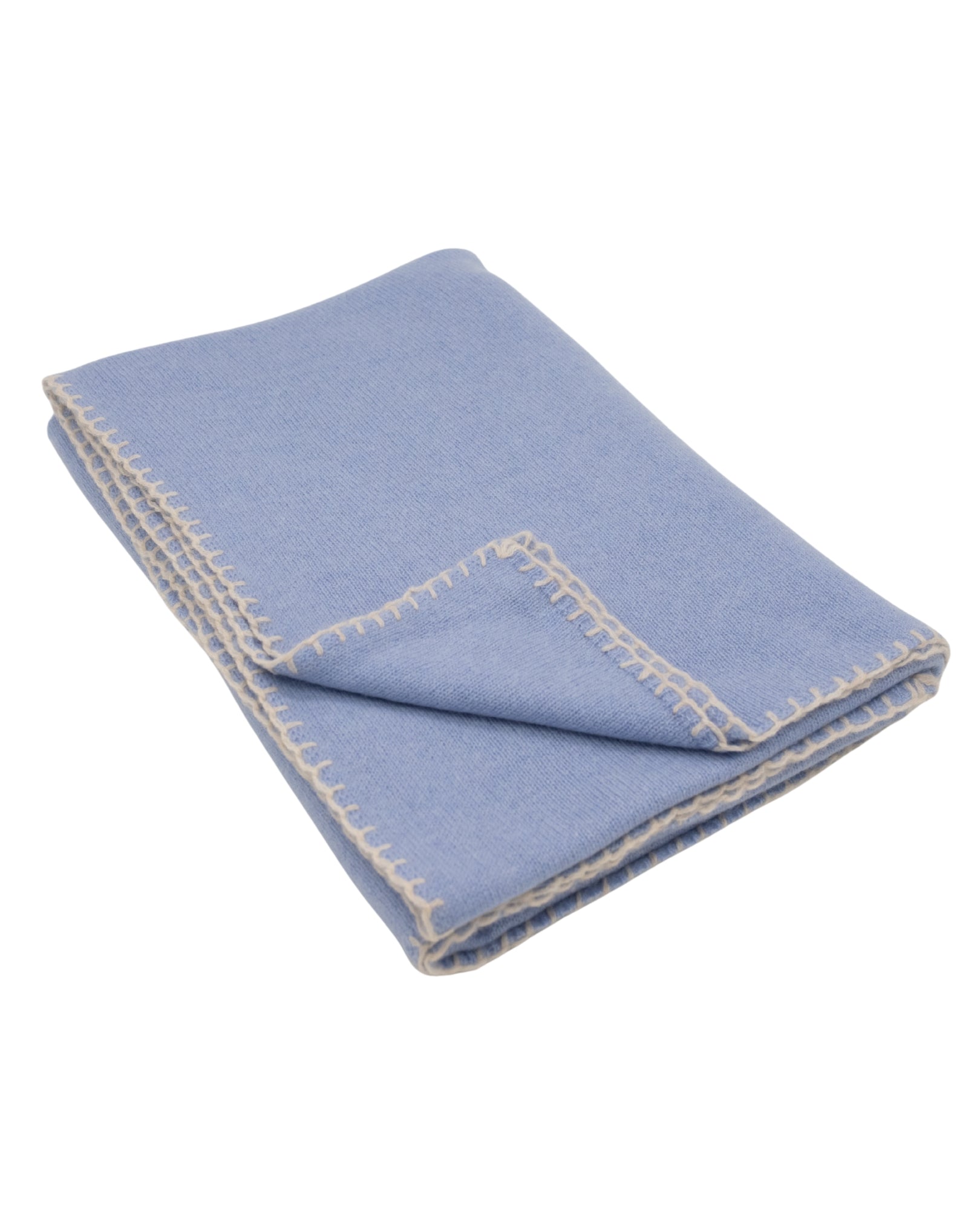 Cerulean-Sandstone Cashmere Schal