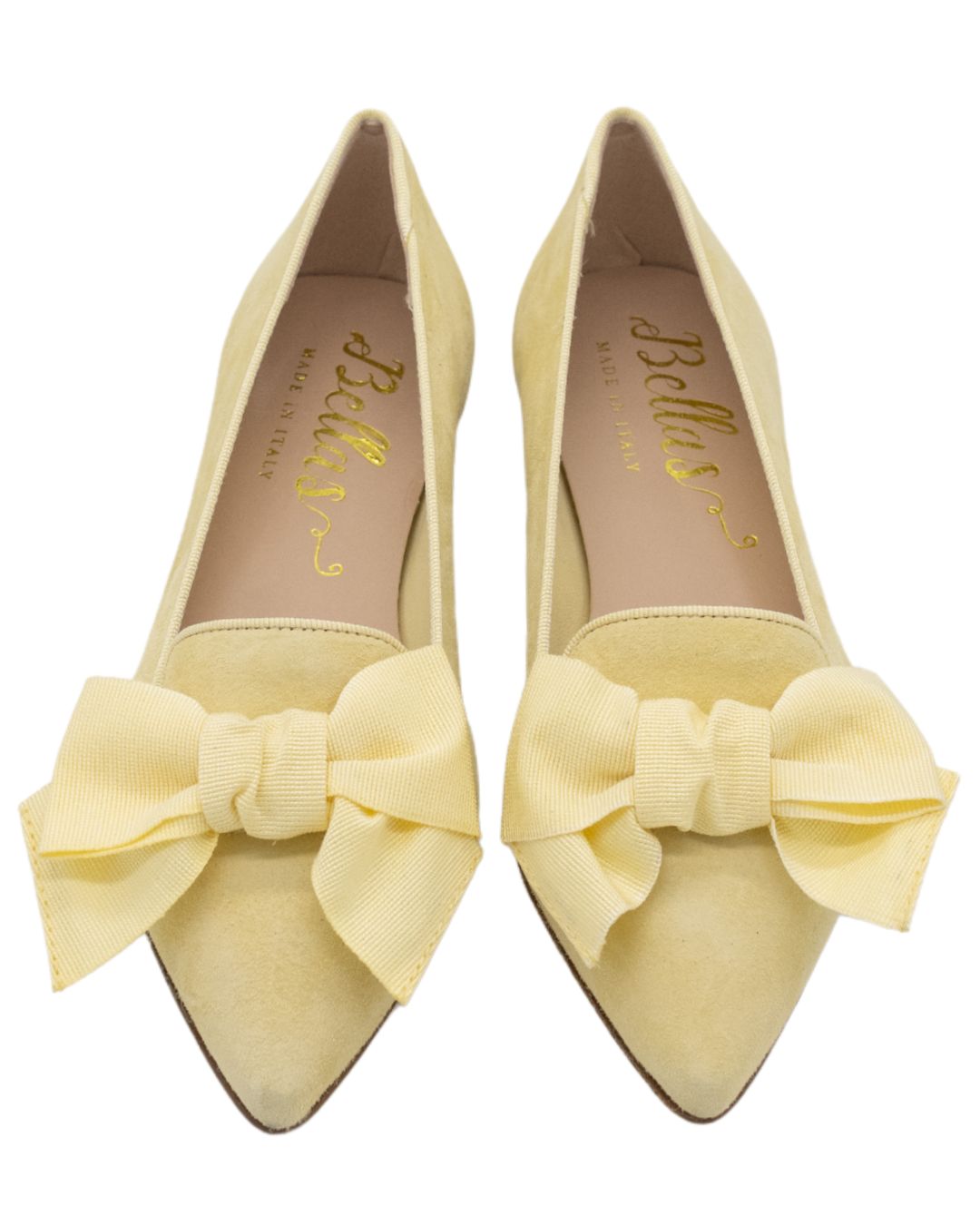 Citrus-Paglia Schleifenloafer Pointy