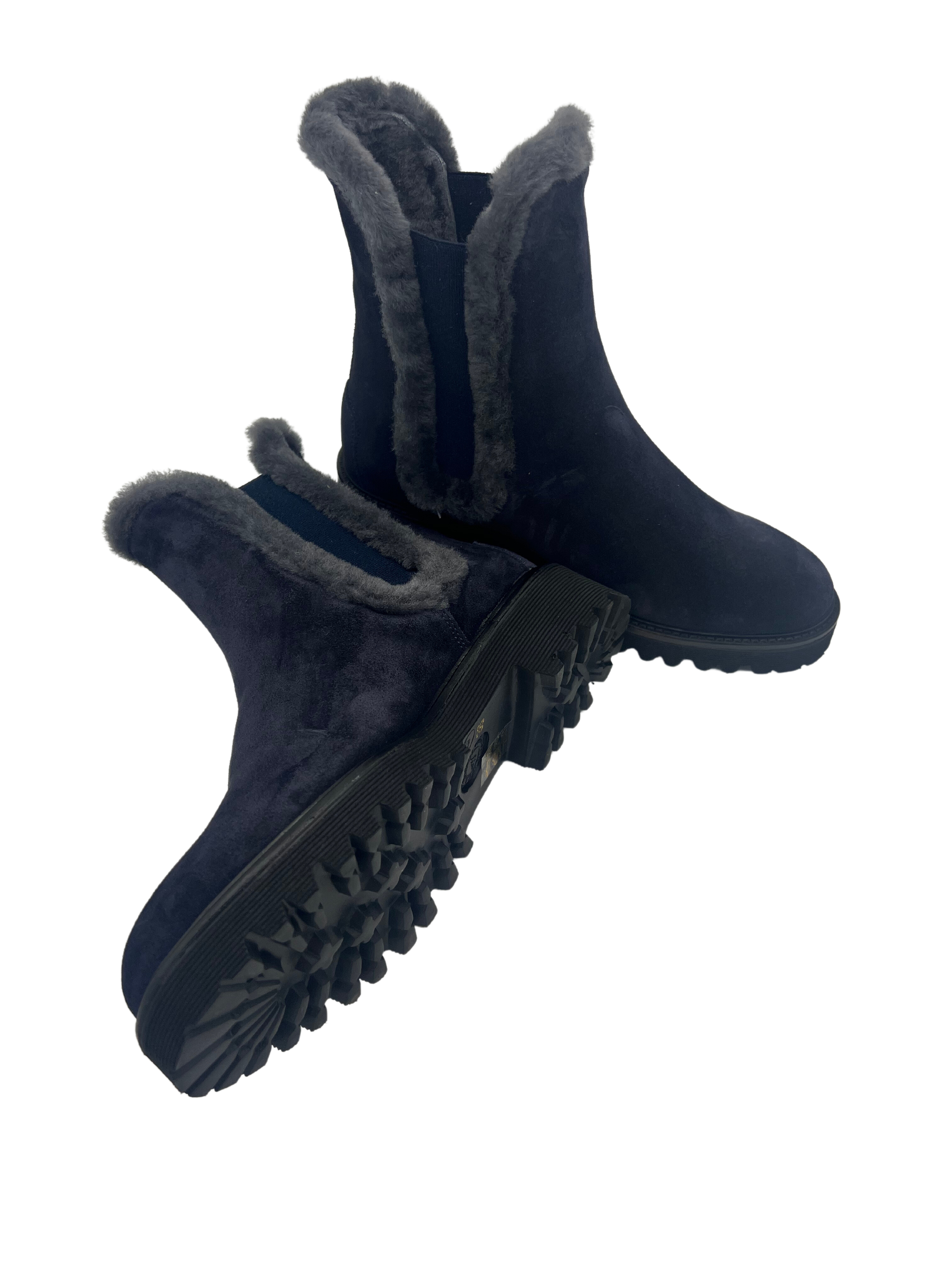Chelsea boots Midnight with lambskin lining