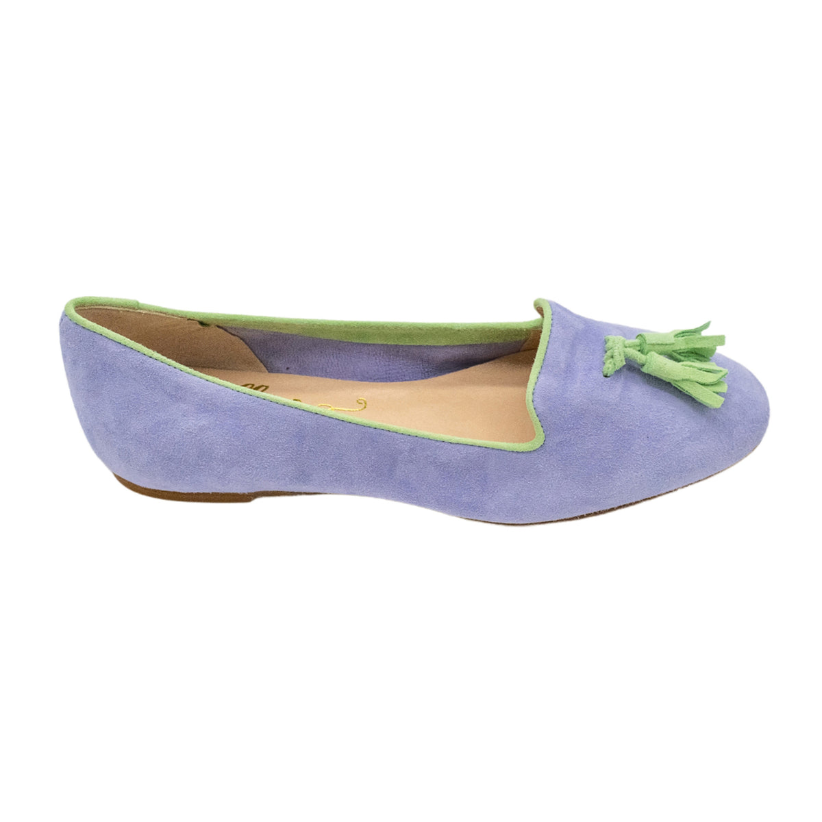 Lavander - Green Tassel Loafer Classic