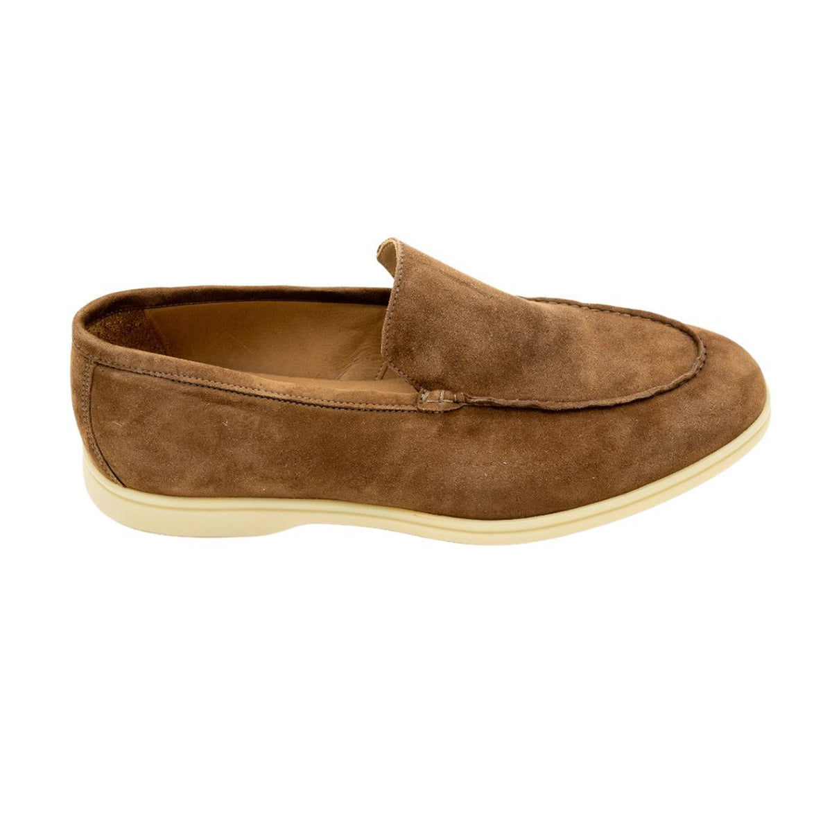 Herren Yachtslipper Camoscio Noce
