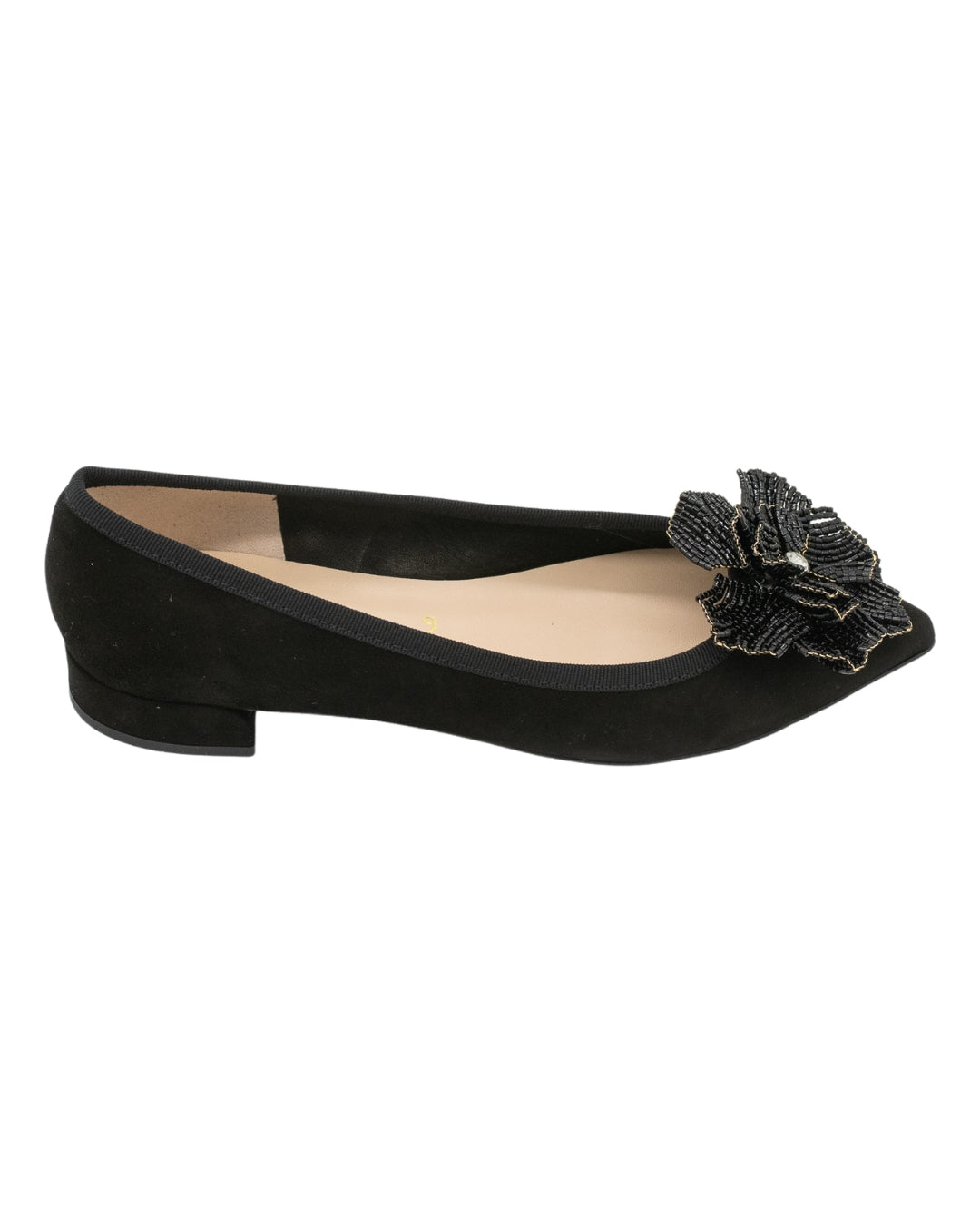 Nero Glitzer Fiore Pointy