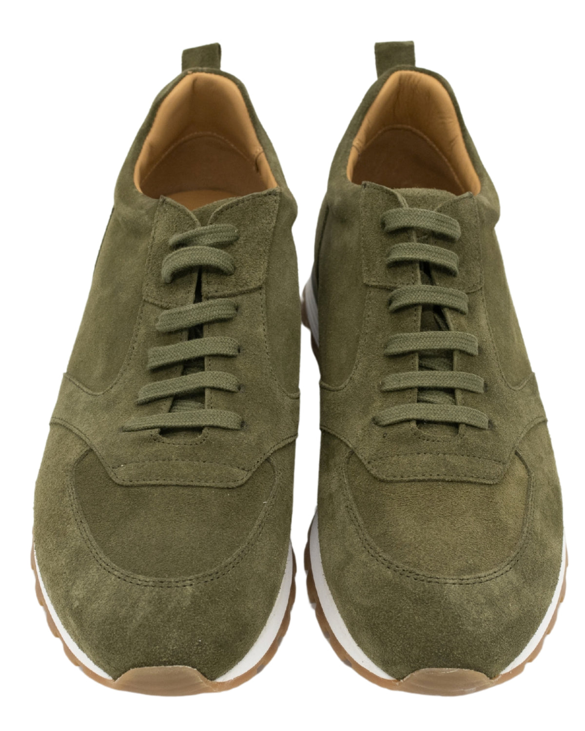 Olive Sport Sneaker Herren