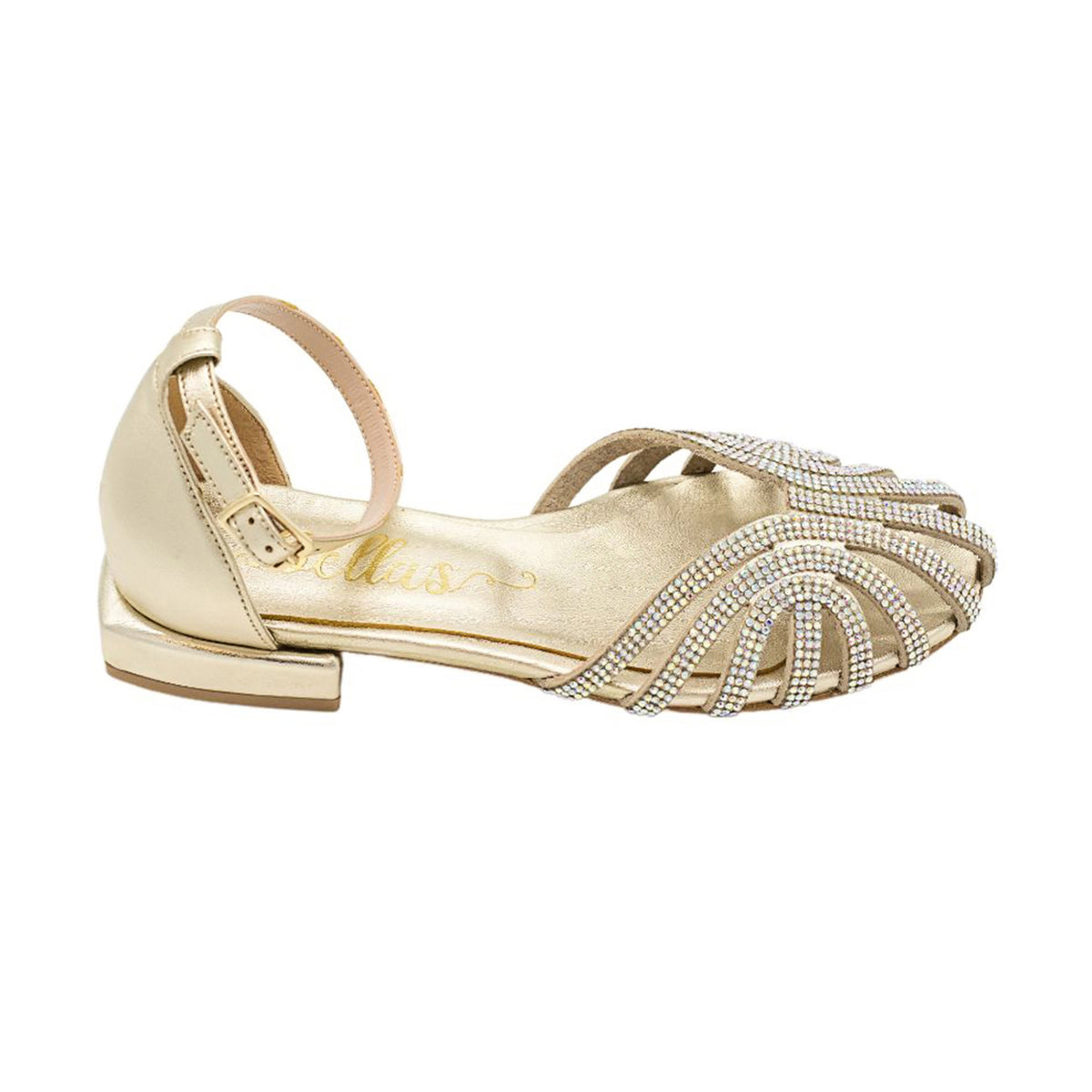 Sandals Glitter Gold