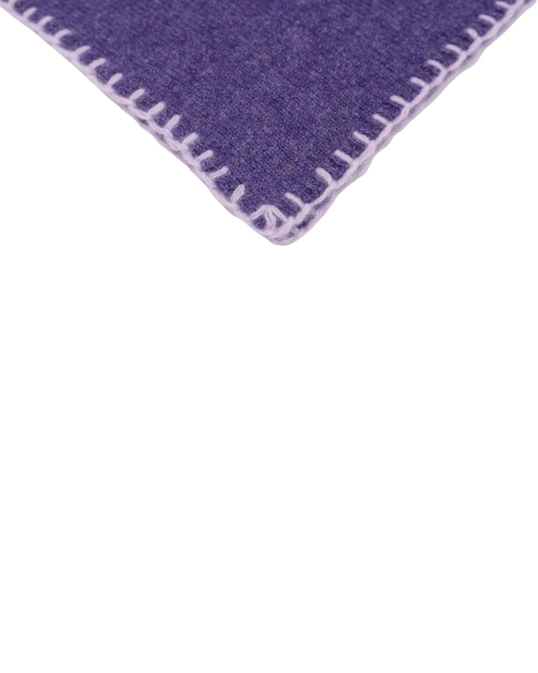 Cashmere Schal Loganberry - Sheer Lilac