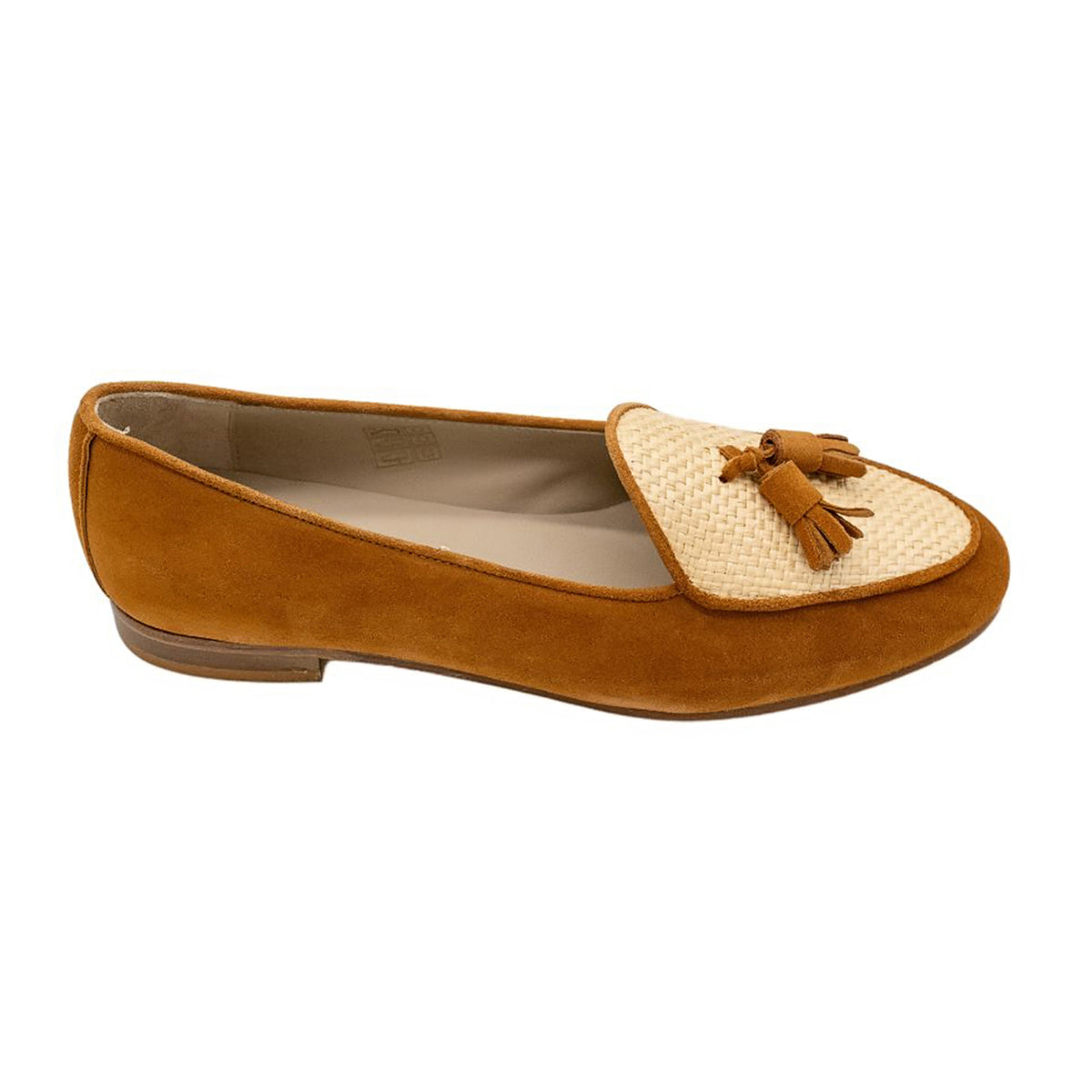 Tassel Loafer Raffia Cuero