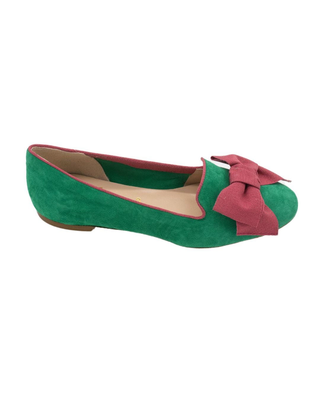 Verde Estivo-Barolo bow loafer
