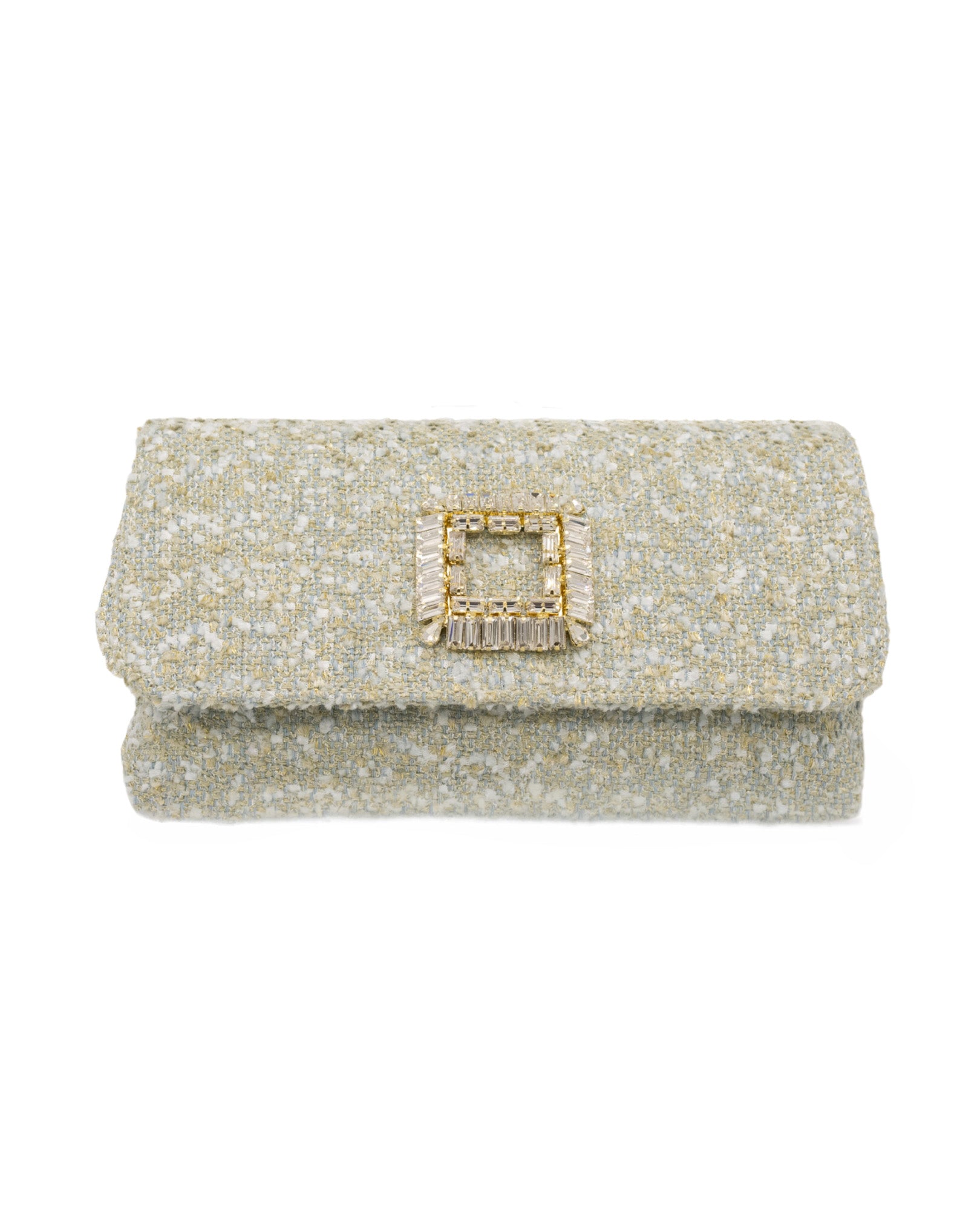 Xeno Tweed Clutch