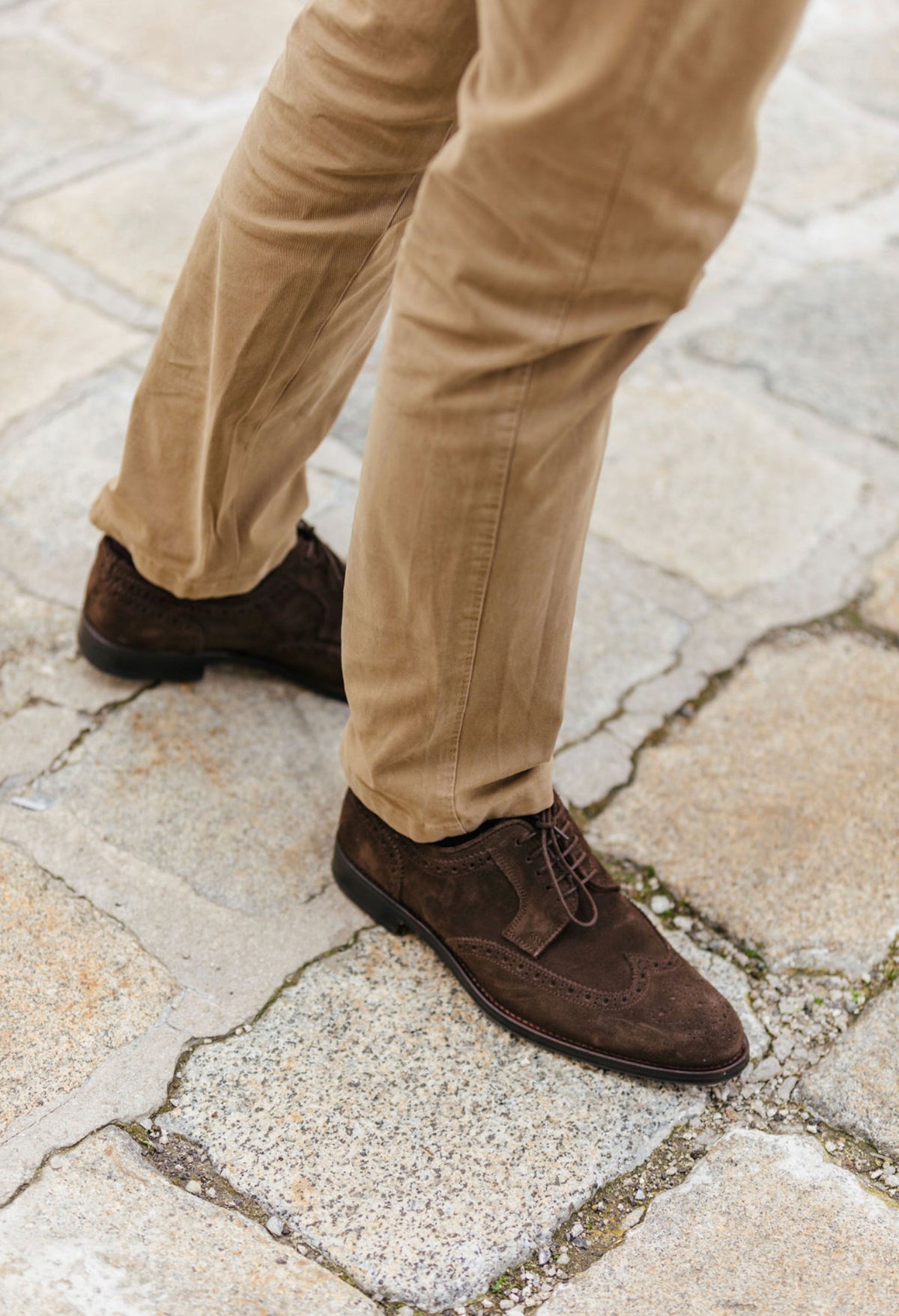 Herren Oxford Wingtip Schnürschuhe