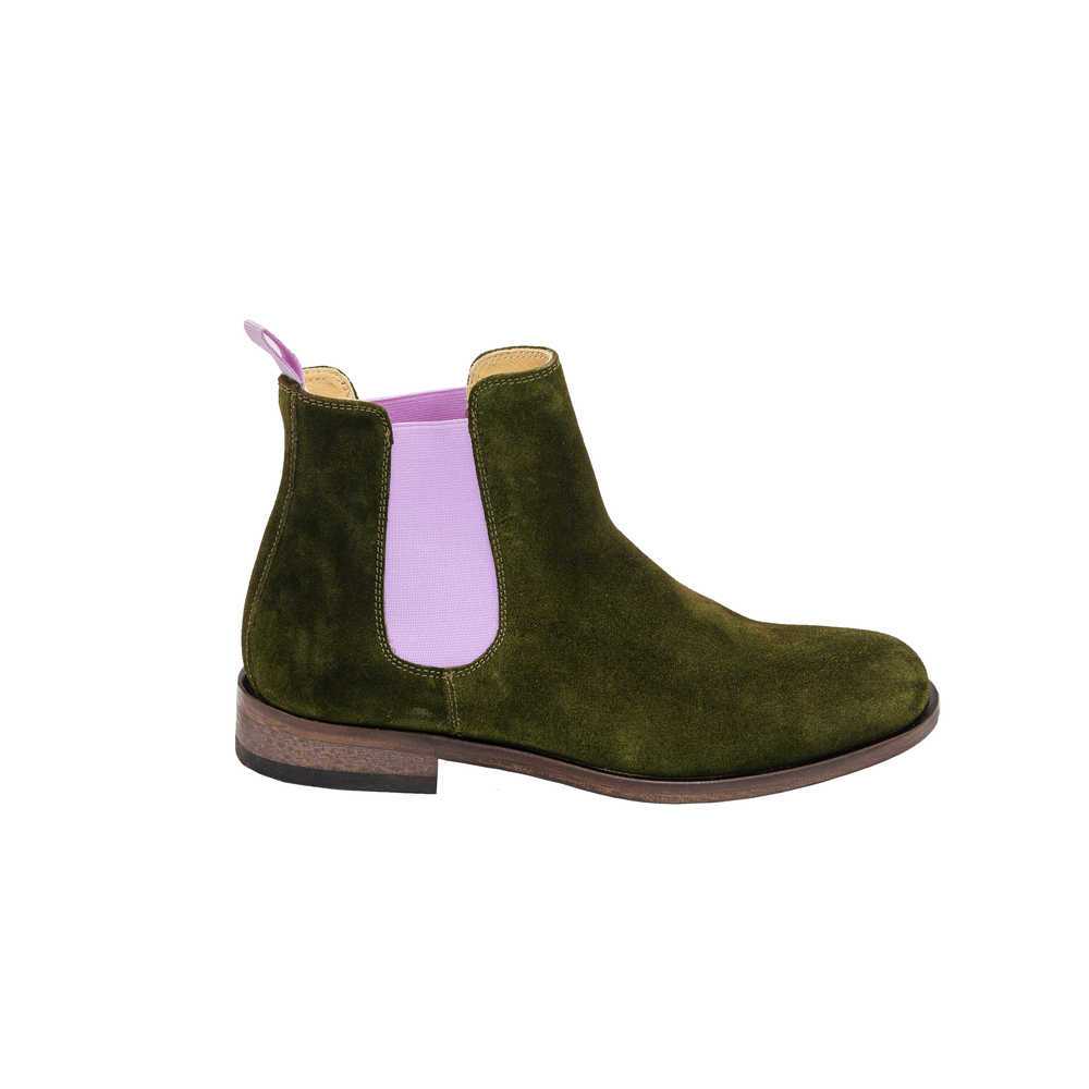 Army - Lilac Chelsea boots