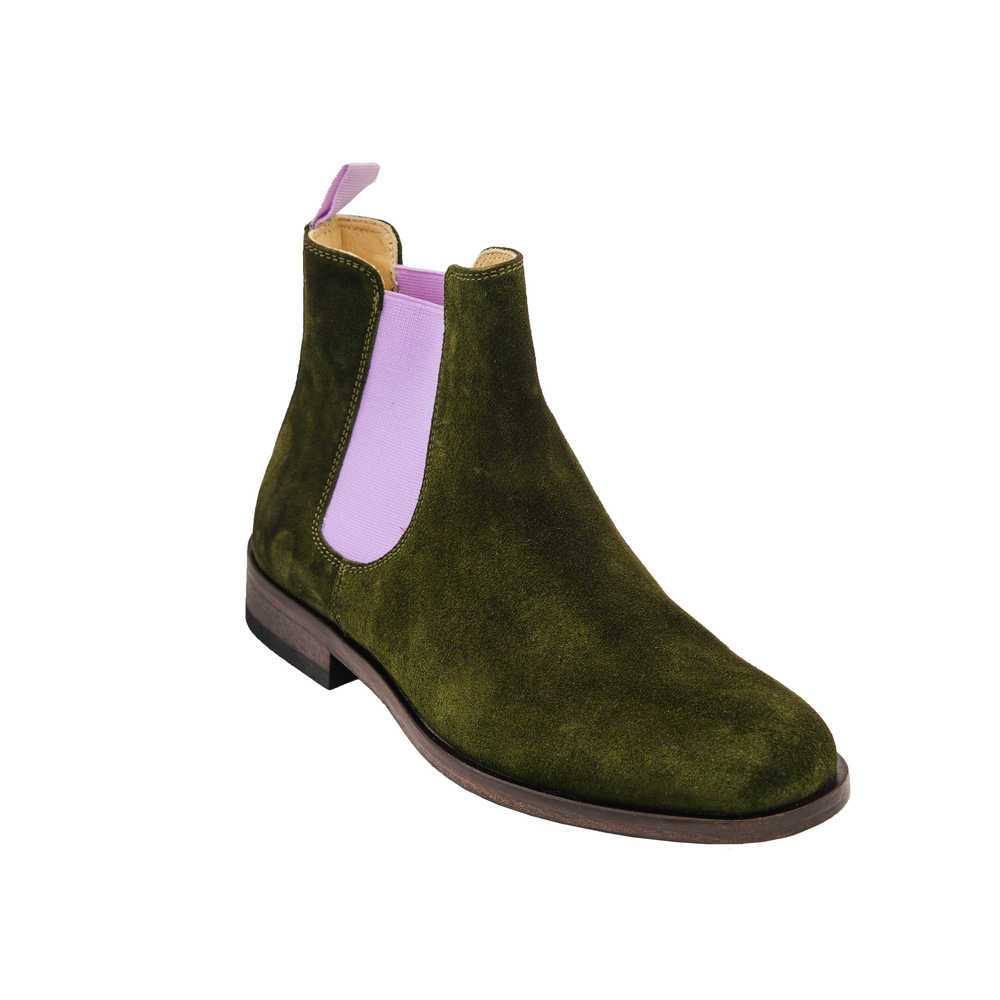 Army - Lilac Chelsea boots