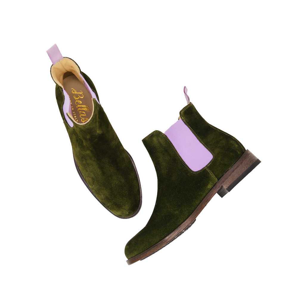 Army - Lilac Chelsea boots