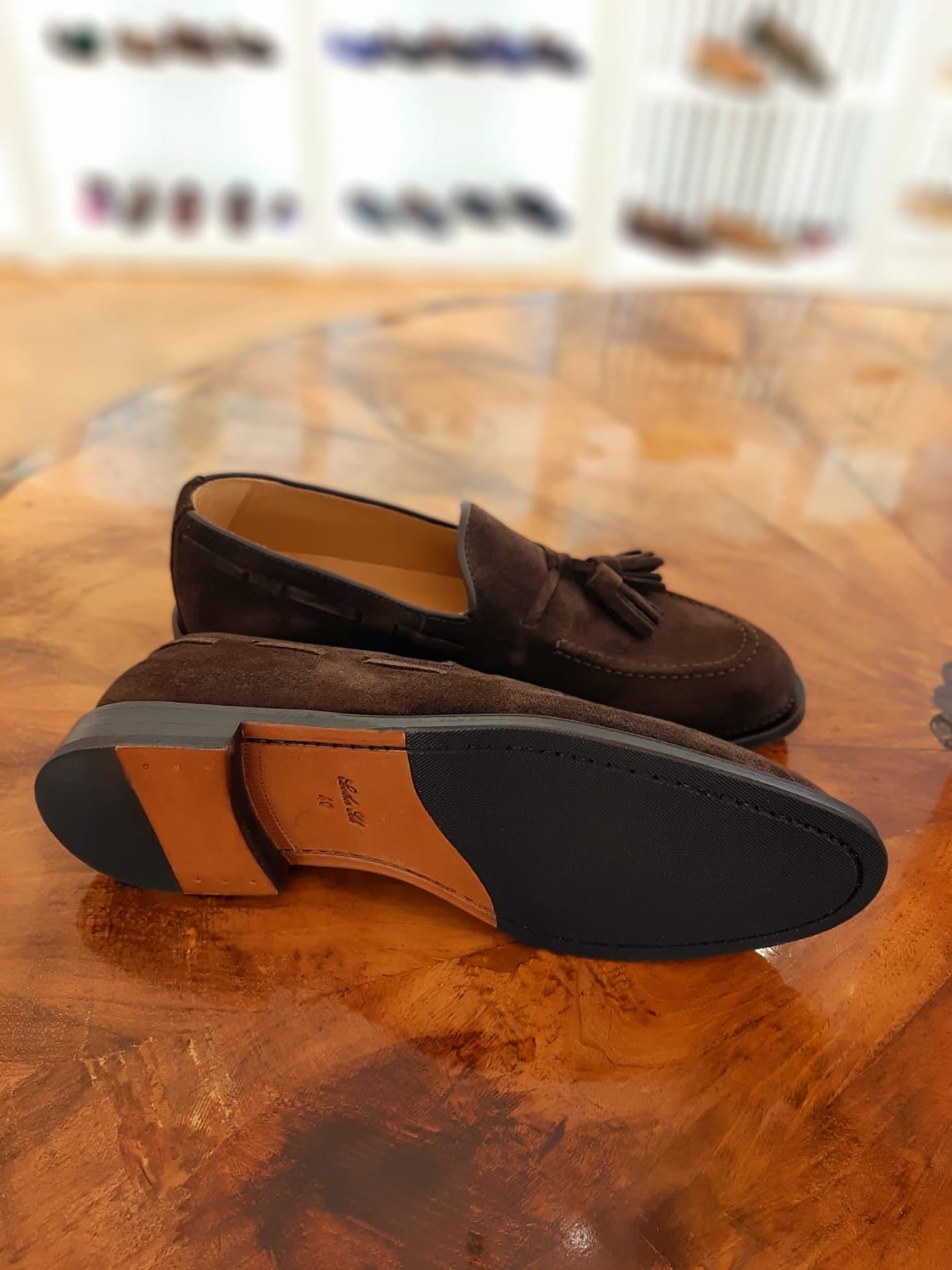 MEN Tassel Loafer Brown
