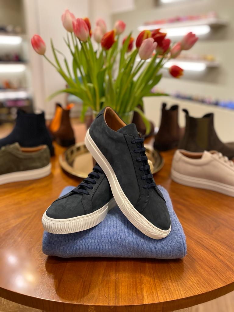 Herren Sneaker Blu