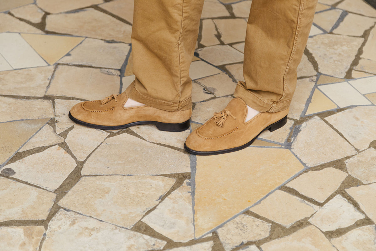 Herren Tasselloafer Sabbia