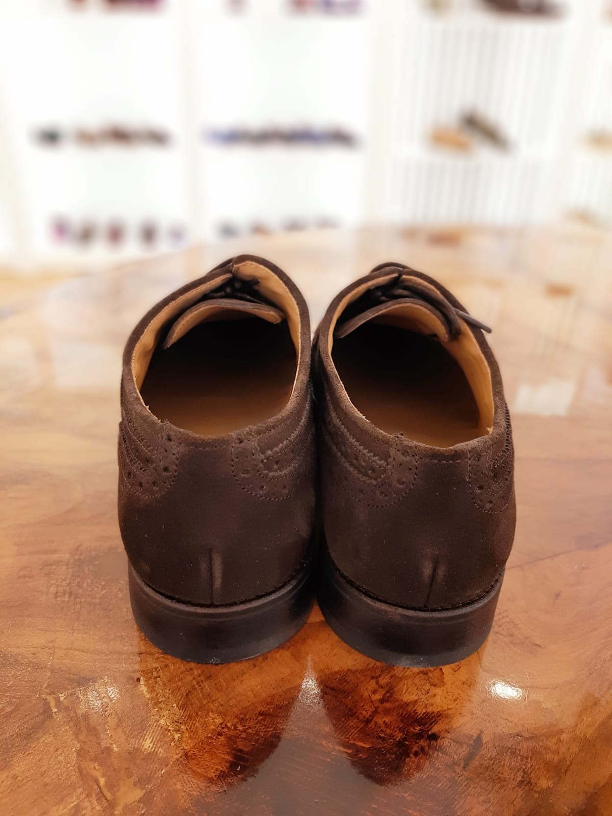 Herren Oxford Wingtip Schnürschuhe
