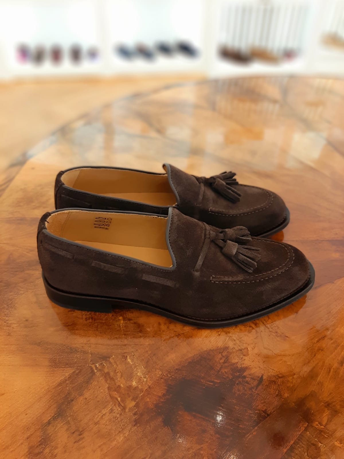 MEN Tassel Loafer Brown